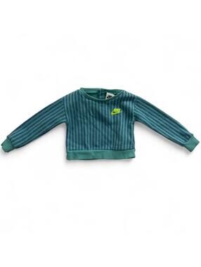 Nike Kid's Blue and Green Sweatshirt